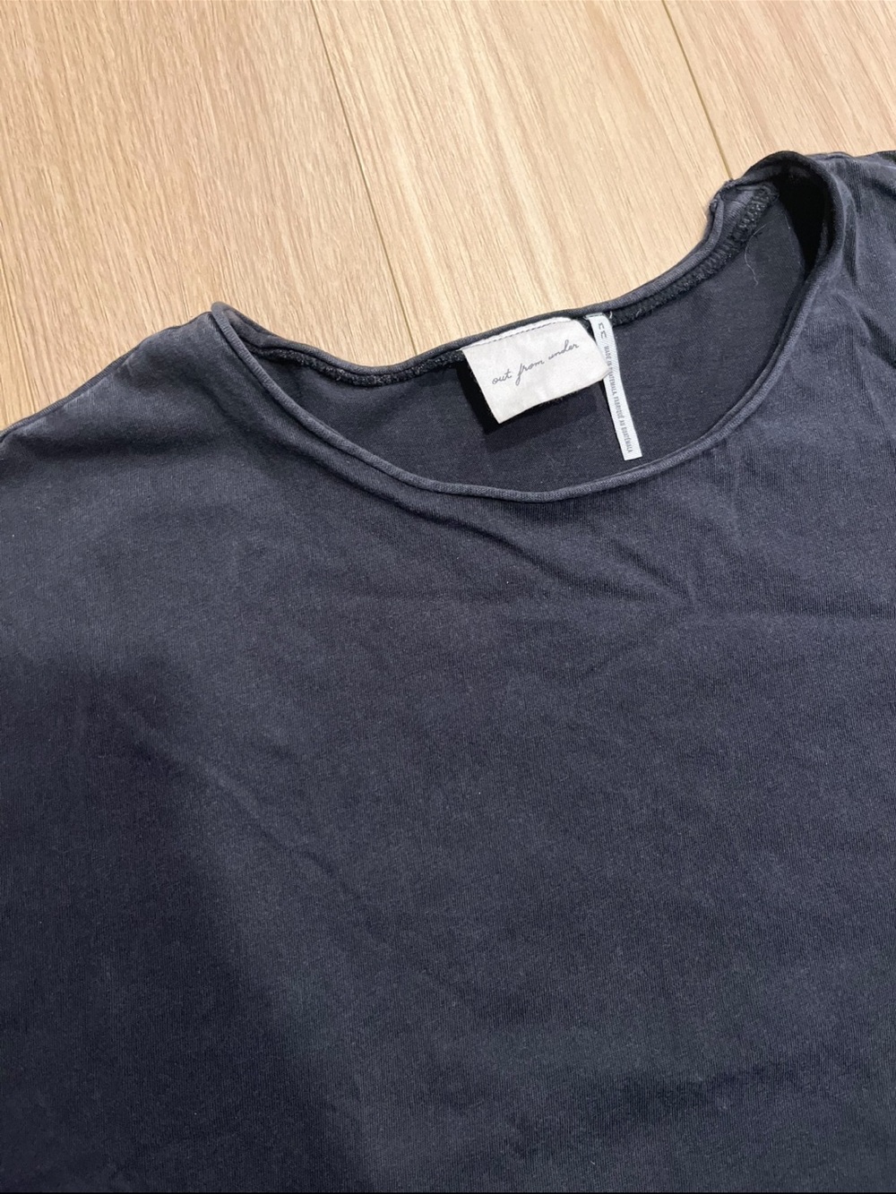 Urban Outfitters washed black Short Sleeve Tee